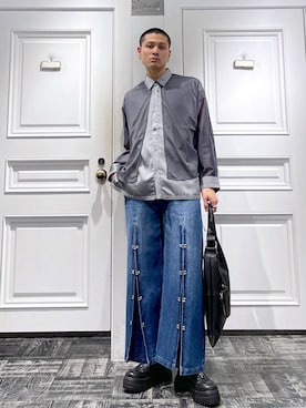 はのやんさん（メンズ・182cm）の春コーディネート