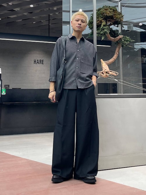 HARE BIGオーバルBAG ショルダーバッグ　たすき掛け　ビッグクロワッサン HARE BIGオーバルBAG ショルダーバッグ たすき掛け ビッグ