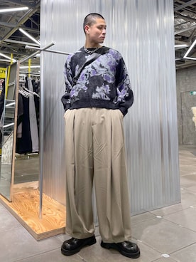 はのやんさん（メンズ・182cm）の冬コーディネート