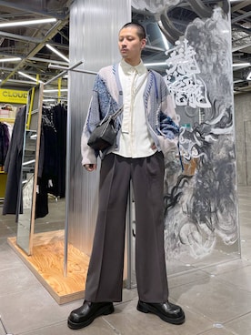 はのやんさん（メンズ・182cm）の冬コーディネート