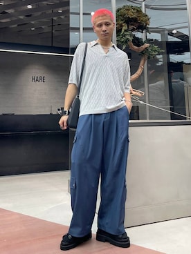 はのやんさん（メンズ・182cm）の夏コーディネート