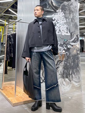 はのやんさん（メンズ・182cm）の秋コーディネート