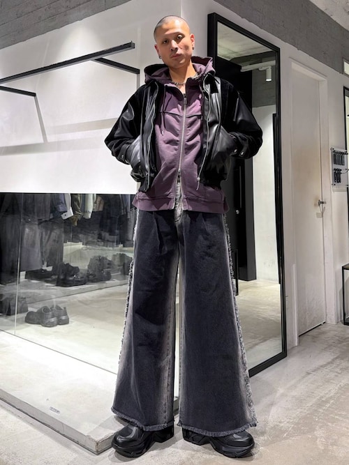 SET UP対応】TSUNAGARIレザーブルゾン(HARE)（ブルゾン）｜HARE（ハレ