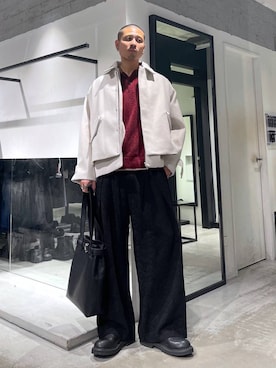 「HARE」｜はのやんさん（メンズ・182cm）の冬コーディネート