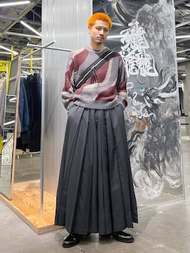 はのやんさん（メンズ・182cm）の秋コーディネート