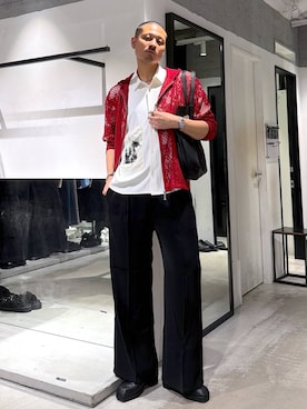 はのやんさん（メンズ・182cm）の夏コーディネート