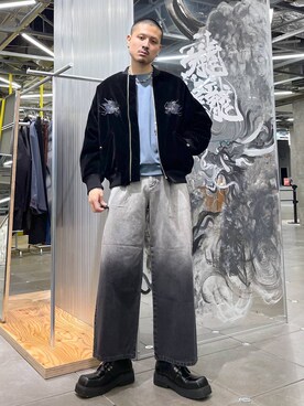 はのやんさん（メンズ・182cm）の秋コーディネート