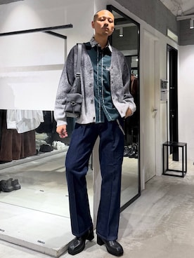 はのやんさん（メンズ・182cm）の秋コーディネート