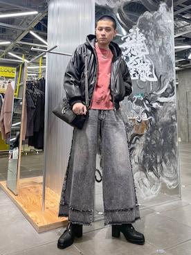 はのやんさん(メンズ・182cm)の冬コーディネート