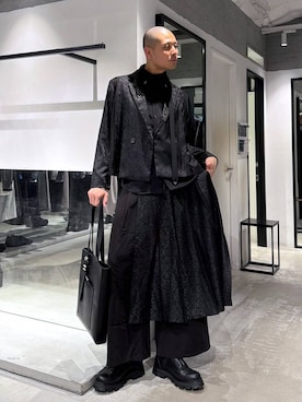 はのやんさん（メンズ・182cm）の春コーディネート