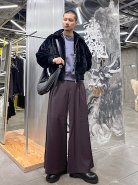 はのやんさん（メンズ・182cm）の秋コーディネート