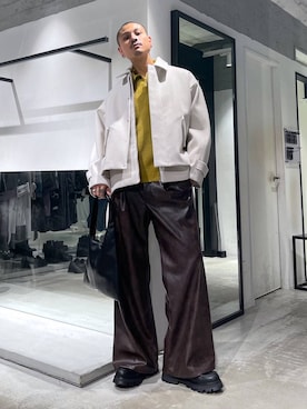 はのやんさん（メンズ・182cm）の秋コーディネート