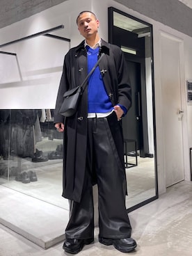 はのやんさん（メンズ・182cm）の冬コーディネート