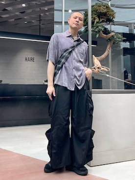 はのやんさん（メンズ・182cm）の春コーディネート