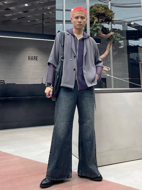 ステンレスブレスレット(HARE)