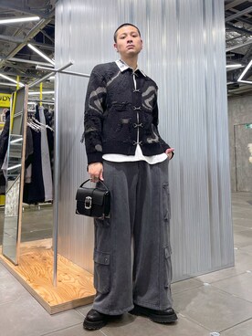 はのやんさん（メンズ・182cm）の冬コーディネート