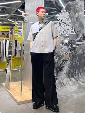 はのやんさん（メンズ・182cm）の春コーディネート