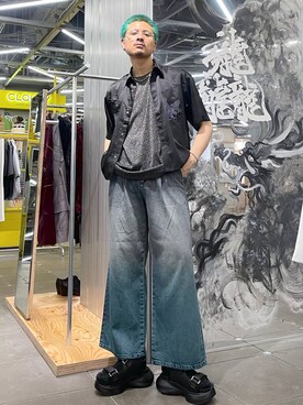 はのやんさん（メンズ・182cm）の夏コーディネート