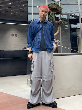 はのやんさん（メンズ・182cm）の夏コーディネート