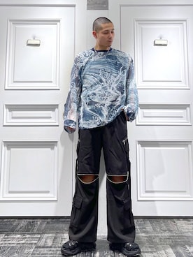 はのやんさん（メンズ・182cm）の春コーディネート