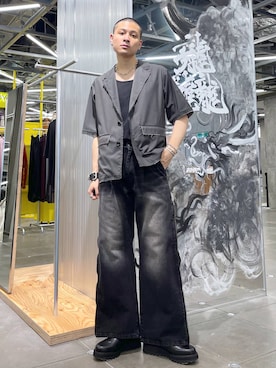 はのやんさん（メンズ・182cm）の夏コーディネート