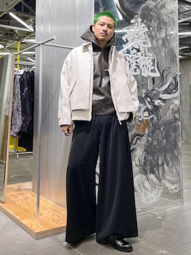 はのやんさん（メンズ・182cm）の秋コーディネート