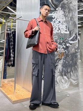 「アイテム（その他シューズ）」を使った、はのやんさん（メンズ・182cm）の秋コーディネート