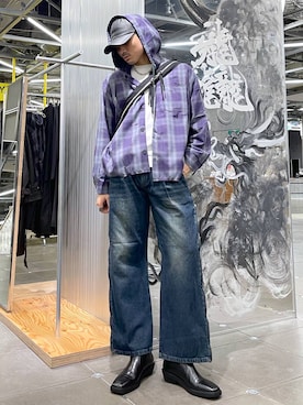 はのやんさん（メンズ・182cm）の秋コーディネート