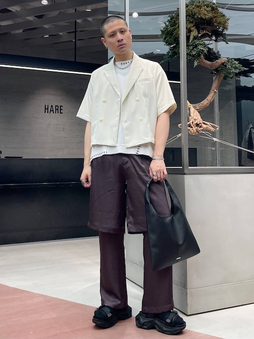 セール】2WAYレイヤードパンツ(HARE)（その他パンツ）｜HARE