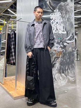 はのやんさん（メンズ・182cm）の秋コーディネート