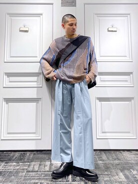 はのやんさん（メンズ・182cm）の春コーディネート