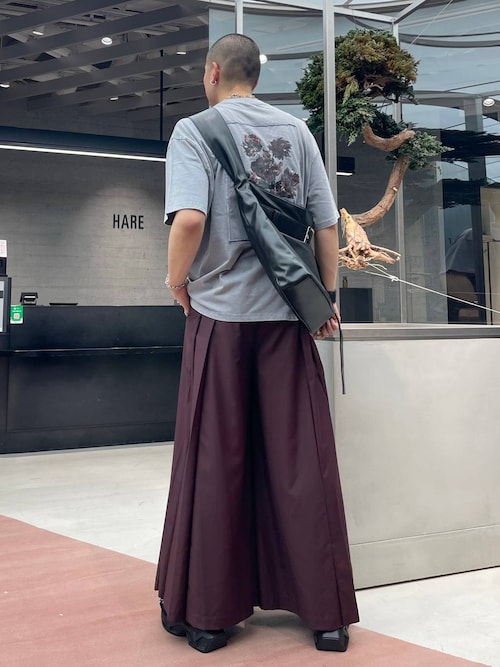 YOSEワイドパンツ(HARE)