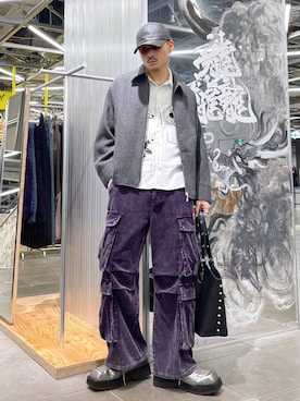 はのやんさん（メンズ・182cm）の秋コーディネート