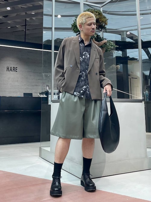 HARE YOSEショートパンツ HARE（ハレ）の「YOSEショートパンツ(HARE)（その他パンツ