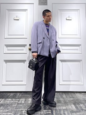 はのやんさん（メンズ・182cm）の春コーディネート