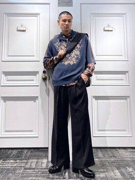 はのやんさん（メンズ・182cm）の春コーディネート