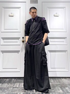 はのやんさん（メンズ・182cm）の春コーディネート