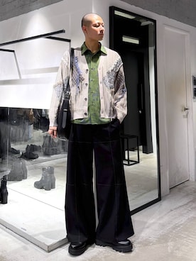 はのやんさん（メンズ・182cm）の冬コーディネート