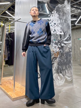 はのやんさん（メンズ・182cm）の冬コーディネート