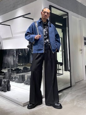 はのやんさん（メンズ・182cm）の秋コーディネート