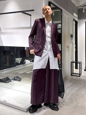 はのやんさん（メンズ・182cm）の秋コーディネート