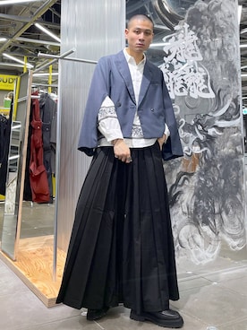 はのやんさん（メンズ・182cm）の秋コーディネート