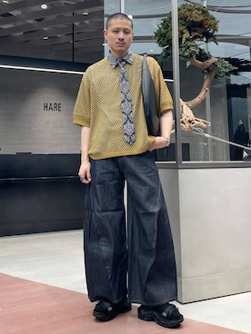 はのやんさん（メンズ・182cm）の春コーディネート