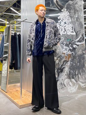 はのやんさん（メンズ・182cm）の秋コーディネート