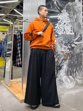 「アイテム（その他シューズ）」を使った、はのやんさん（メンズ・182cm）の秋コーディネート