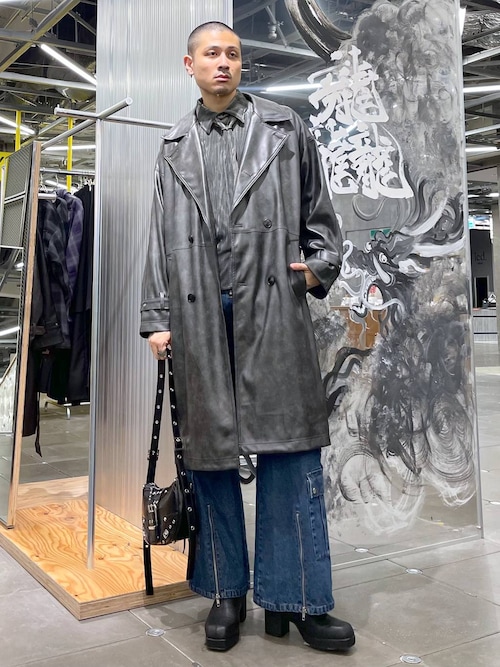 HARE ベルトデザインコート HARE ベルトデザインコート