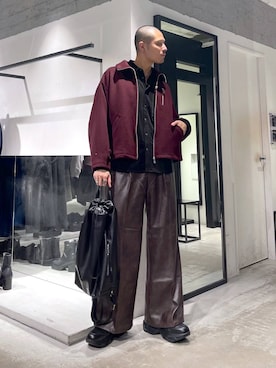 「HARE」｜はのやんさん（メンズ・182cm）の冬コーディネート