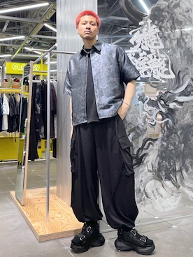 はのやんさん（メンズ・182cm）の夏コーディネート