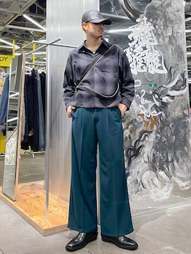 はのやんさん（メンズ・182cm）の秋コーディネート