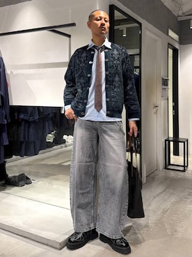 はのやんさん（メンズ・182cm）の秋コーディネート